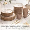 Moritz & Moritz MARIELLA Steingut Geschirrset 6 Personen Produktbild-Vorschau 4