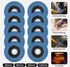 10 x Fächerscheibe Schruppscheibe Ø 125 mm x 22,23 mm, Produktbild-Vorschau 3