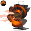 ISOISL Kaminofen Ventilator 6 Flügeln Kaminventilator, ohne Produktbild-Vorschau 10