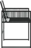 VidaXL 4008578, Taras, Technorattan, Stal, Czarny, 110 kg, Podgląd zdjęcia produktu 6
