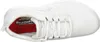 A top-down view of a white Skechers shoe. Produktbild-Vorschau