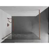 Mexen Kioto sprchová stěna Walk-in 120 x 200 cm, bílý vzor Náhled obrázku produktu 4