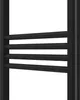 Grzejnik łazienkowy Granitan | Raven - 120x60 cm - Czarny - Podgląd zdjęcia produktu 12