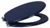 sanicomfort WC-Sitz FINE Blau – MDF Toilettensitz mit Produktbild-Vorschau 4