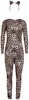 costume sexy leopardato per donna taglia S - L, taglia:M Anteprima dell’immagine prodotto 7