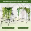 GOPLUS Gurken Rankhilfe, verstellbares Gartenspalier mit Produktbild-Vorschau 3