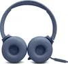 A pair of blue headphones on a white background. Anteprima dell’immagine prodotto