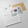 Gerahmtes Poster - Weißer Rahmen - Ballon Baum Flug - 50x40 Produktbild-Vorschau 4