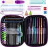 Häkelnadel Set Aluminium 0,5-6,5 Stricknadel mit Tasche Produktbild-Vorschau 5