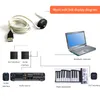 USB auf MIDI Adapter Konverter Interface Kabel PC to Music Produktbild-Vorschau 3