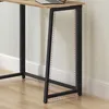Bureau Informatique - Leobert - Sonoma eikenhout/Zwarte Productafbeelding-voorbeeld 7