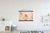 MuchoWow® Textilposter Vogel - Blaumeise - Schilf 150x100 Produktbild-Vorschau 2