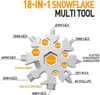 Hinshark, 18-in-1-Schneeflocken Multi-Tool, Geschenkmänner, Produktbild-Vorschau 4