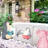 Mr. & Mrs. Panda kissen für sofa Pinguin mit Kind - Grau Produktbild-Vorschau 2