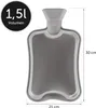 Blumtal Wärmflasche mit Premium Vliesbezug in Samtoptik - Produktbild-Vorschau 4