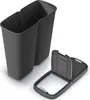 Kosz na śmieci Prosperplast COMPACTA Q DUO, 50 l, popielaty Podgląd zdjęcia produktu 5
