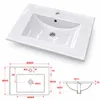 Badmöbel-Set Ronda 60 cm mit Keramikwaschbecken, 2 Türen, Produktbild-Vorschau 9