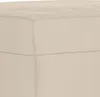 vidaXL Lavica krémová 70x35x41 cm Tkanina z mikrovlákna Náhľad obrázku produktu 5