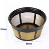 A reusable coffee filter with dimensions indicated by text. Produktbild-Vorschau