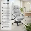 tectake® Bürostuhl Jillien 360° drehbar, stufenlos Produktbild-Vorschau 2