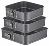 Lot de 3 moules à charnière carrés Relaxdays, revêtement Voir les images du produit 9