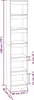 vidaXL Bücherregal/Raumteiler Betongrau 40x30x198 cm Produktbild-Vorschau 7