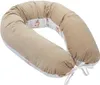 Prima Ballerina & Cappuccino Velvet V-förmige Kissen Produktbild-Vorschau 4