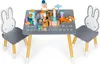 Tavolino + 2 sedie, set di mobili per bambini ECOTOYS Anteprima dell’immagine prodotto 9