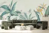 Muralo Vlies Fototapete tropische BLÄTTER Blumen Pflanzen Produktbild-Vorschau 5