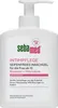A white pump bottle of Sebamed Intim Waschgel. Anteprima dell’immagine prodotto