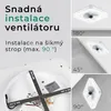Noaton® 14050W Hovland, stropní ventilátor s osvětlením, Náhled obrázku produktu 7