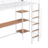 Flieks Etagenbett 90x200cm mit Schreibtisch, Hochbett Produktbild-Vorschau 10