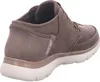A side view of a brown Skechers slip-on shoe. Náhled obrázku produktu