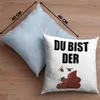 Trendation - Du Bist Der Shit Lustige Deko-Kissen mit Produktbild-Vorschau 4