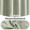 Textil Duschvorhang Wannenvorhang wasserabweisend Produktbild-Vorschau 4