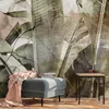 Vlies Fototapete - Banana Jungle 150x105 cm Blätter Produktbild-Vorschau 2