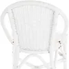 KRINES HOME Rattanstuhl Klassik Weiss Korb Küchenstuhl Produktbild-Vorschau 7