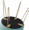 Theo Cleo Runder Sitzhocker Schminktisch Hocker Ottoman Produktbild-Vorschau 4