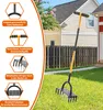 Izrielar 1 Stück 98cm Rasenlüfter manuell mit Stiel Produktbild-Vorschau 3