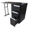 NAXOS Table de manucure pliante Noir Voir les images du produit 2