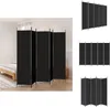 A room divider is shown in a bedroom setting, with a bed and rug visible. Náhled obrázku produktu