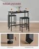 Bartisch mit Barhocker Set, Essgruppe, Stehtisch mit 2 Produktbild-Vorschau 9
