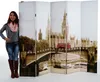 Fotografie Paravent Vintage, Paravent Room Divider Náhled obrázku produktu 9