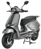 Motorroller Napoli 50 ccm 45 km/h EURO 5 silber-schwarz Produktbild-Vorschau 4