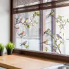 GKA XXL Fensterbild 10 Vögel auf 2 Ästen Fensterfolie Produktbild-Vorschau 3