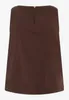 MORE & MORE CO-Poplin Top cool chocolate 40 Produktbild-Vorschau 2