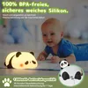 Nachtlicht, Panda Nachtlampe Kinder, 3 Lichtmodi Stilllicht Produktbild-Vorschau 5