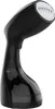 A black handheld garment steamer is shown against a white background. Voir les images du produit