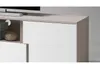 Lowboard 5 QUEST MDF weiß Hochglanz und cappuccino Produktbild-Vorschau 2