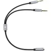 UGREEN AUX Splitter Kabel 3,5 mm - Schwarz für Mikrofon und Produktbild-Vorschau 6